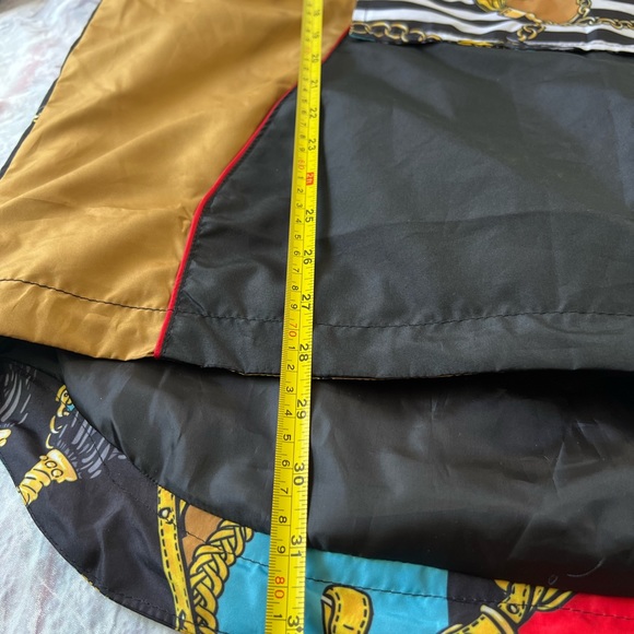 Large Encrypted Legend Hoodie Windbreaker Half Zip Flap Pocket Mens Hooded - Picture 5 of 16